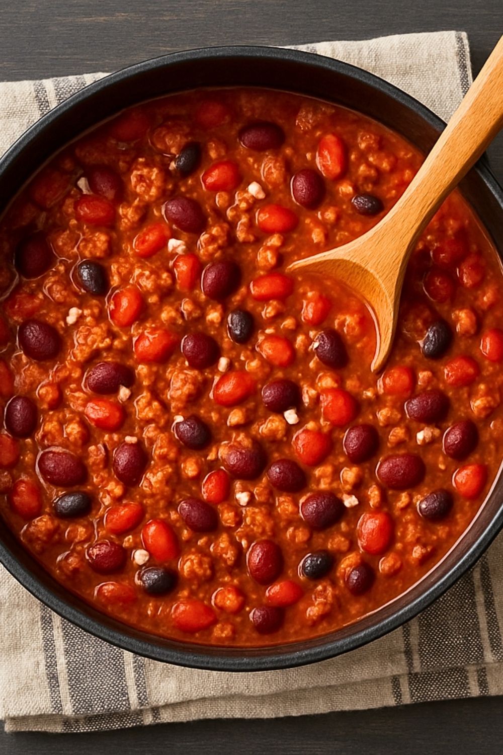 This Chili Dutch Oven recipe is thick, hearty, and packed with savory flavor. Perfect for easy family dinners, game days, or cozy Sunday meals.