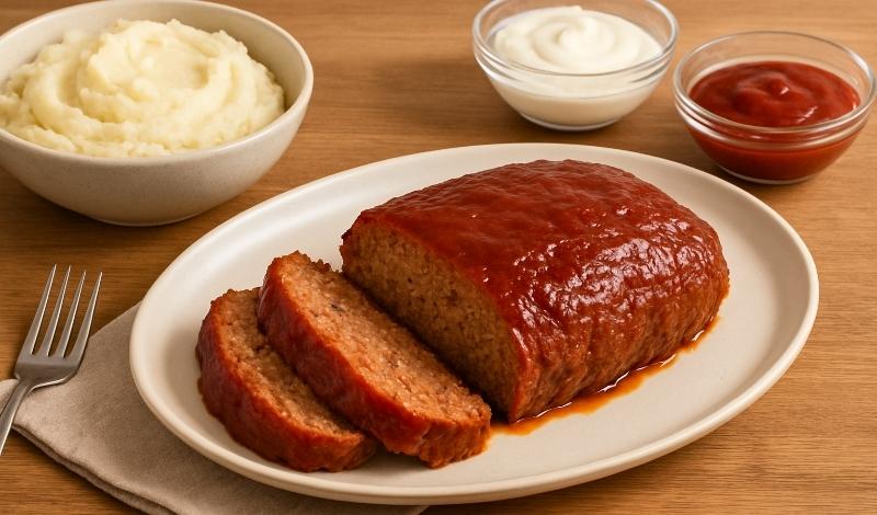 This Dutch Oven Meatloaf is a cozy, classic family dinner made with simple ingredients and baked to juicy, flavorful perfection in one pot.